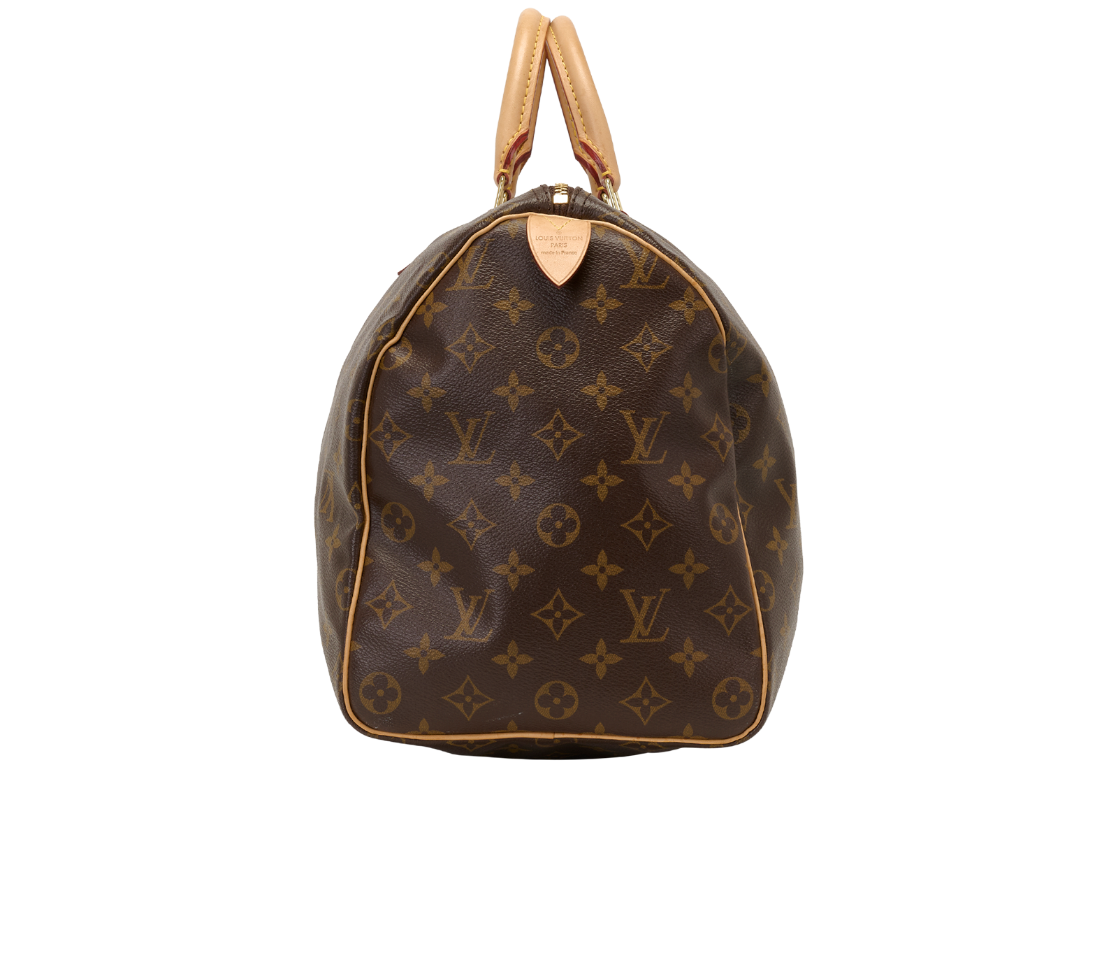 Speedy 40, &pound;650, Handbags, Brown, Canvas, Side view